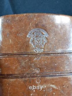 Etui à Cigares Vintage XIXe Napoléon III Breveté SGDG Objet Fumeur Maroquinerie
