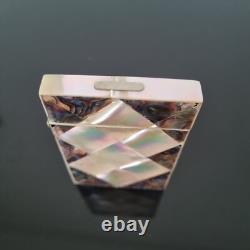 Etui en Nacre Abalone Napoléon III milieu XIXè Victorian MOP Case Mid 19thC