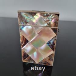 Etui en Nacre Abalone Napoléon III milieu XIXè Victorian MOP Case Mid 19thC