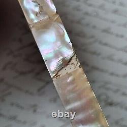 Etui en Nacre Napoléon III milieu XIXè Victorian Mother of Pearl Case Mid 19thC