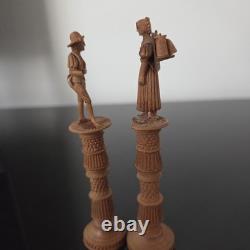 FORET NOIRE Paire de Porte Aiguilles Couture XIXè Allemagne Switzerland