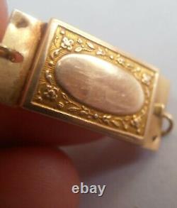 Fermoir Ancien Collier En Or 18 Carat XIX Gold Clasp Napoleon III
