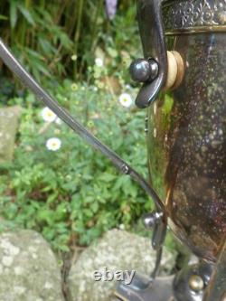 Fontaine A Eau Chaude Samovar Métal Argenté XIX. 2 litres complet Napoleon 3