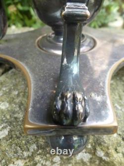 Fontaine A Eau Chaude Samovar Métal Argenté XIX. 2 litres complet Napoleon 3