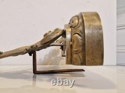 France Garniture de cheminée en 3 pièces bronze massif H. 54 / L. 110 cm XIX