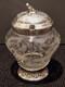 France Moutardier En Cristal Grav&eacute; Et Argent Massif 1er Titre H. 13 Cm Xix