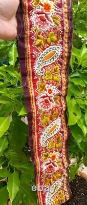 Galon Bordure Broderie XIXe Napoleon III Rideau Cordon Sonnette