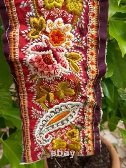 Galon Bordure Broderie XIXe Napoleon III Rideau Cordon Sonnette