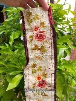 Galon Bordure Broderie XIXe Napoleon III Rideau Cordon Sonnette