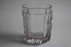 Gobelet verre moulé Napoléon III Empereur XIXe siècle (65778)