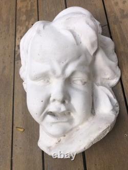 Grand Moulage d'atelier fin XIXe Tête d'Ange, Époque Napoléon III