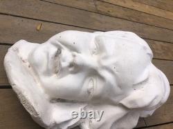 Grand Moulage d'atelier fin XIXe Tête d'Ange, Époque Napoléon III