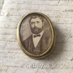 Grande BROCHE Napoléon III Plaqué Or XIXè Victorian Gold Filled Brooch 19thC Grande BROCHE Napoléon III Plaqué Or XIXè Victorian Gold Filled Brooch 19thC