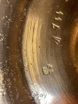 H. PICARD PAIRE DE BOUGEOIRS ST. ROCAILLE LOUIS XV BRONZE DORÉ NAPOLÉON III XIXe