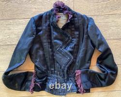 Haut de vêtement de femme, veste, fin XIXe siècle, Napoléon III, ancien