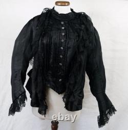 Haut de vêtement de femme, veste, fin XIXe siècle, Napoléon III, ancien
