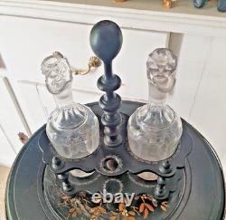 Huilier vinaigrier de table XIX Napoleon III