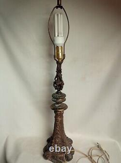 Importante lampe de table de style Napoléon III XIXe siècle GOTHIQUE