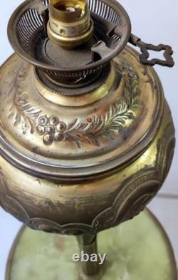 LAMPADAIRE GUERIDON DE FUMEUR PIEDS GRIFFES BRONZE ONYX XIXè NAPOLEON III