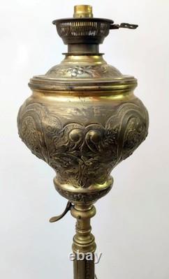 LAMPADAIRE GUERIDON DE FUMEUR PIEDS GRIFFES BRONZE ONYX XIXè NAPOLEON III