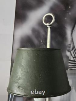 Lampe Bouillotte Rare XIX Epoque Empire Bronze Argenté Era Napoleon III