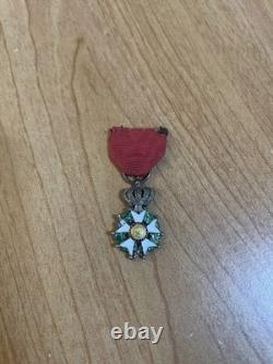 Légion d'Honneur miniature Chevalier Second Empire Napoléon III XIXe émaillée Légion d'Honneur miniature Chevalier Second Empire Napoléon III XIXe émaillée