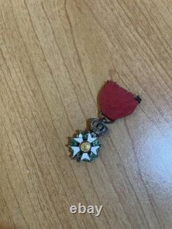 Légion d'Honneur miniature Chevalier Second Empire Napoléon III XIXe émaillée