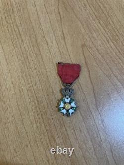 Légion d'Honneur miniature Chevalier Second Empire Napoléon III XIXe émaillée