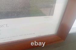 Lithographie D'Harlingue XIXe Prince Impérial Napoléon III cadre d'époque