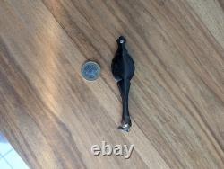 Lorgnette théâtre rétractable XIXe corne brune système Napoléon III