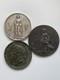 Lot 3 M&eacute;dailles Agricoles Xixe Lesur Louis Napol&eacute;on Iii Argent Cuivre Bronze