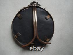 Lot de 2 porte-photo anciens XIXe Napoléon III bronze noud Louis XVI