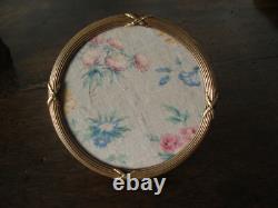 Lot de 2 porte-photo anciens en bronze XIXe Napoléon III noeud Louis XV