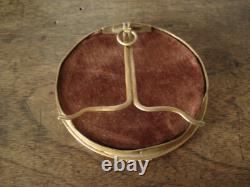 Lot de 2 porte-photo anciens en bronze XIXe Napoléon III noeud Louis XV