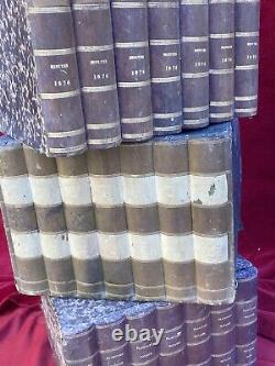 Lot de 3 Boites à Archives De Notaire Faux Livres Napoléon III XIX°