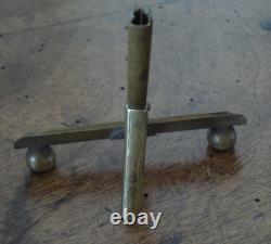 Lot de 3 Porte-photo anciens XIXe bronze laiton Napoléon III, noeud Louis XVI