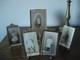 Lot De 4 Porte-photo Xixe Napol&eacute;on Iii Dont Un Rare Double Noeud Louis Xvi