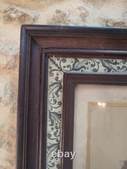 MAGNIFIQUE CADRE ANCIEN PARIS DANGLETERRE Photo Officier Général XIXe Empire