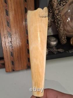 Magnifique Pommeaux Canne Panache Ombrelle XIX Eme Napoléon III Décor Angelot