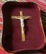 Magnifique Cadre Coffret Xixe Louis Philippe Napoléon Iii Christ Sur La Croix