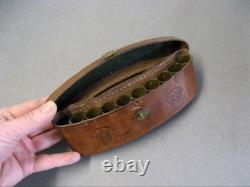 Mallette Et Cartouchière De Chasse XIXe Second Empire Napoléon III
