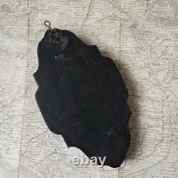 Médaillon Gutta Percha Nymphe XIXè Napoléon III Second Empire Symbole Printemps