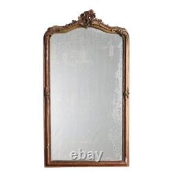 Miroir Ancien Style Napoléon III Bois Doré Italie XIXe Siècle Original
