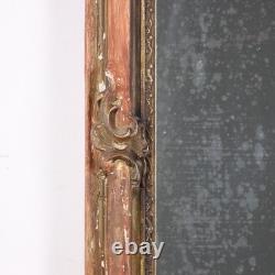Miroir Ancien Style Napoléon III Bois Doré Italie XIXe Siècle Original