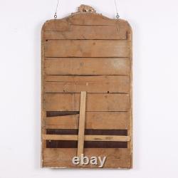 Miroir Ancien Style Napoléon III Bois Doré Italie XIXe Siècle Original