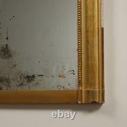 Miroir Napoléon III Ancien Sapin Doré France XIXe Siècle Original