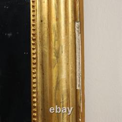 Miroir Napoléon III Ancien Sapin Doré France XIXe Siècle Original