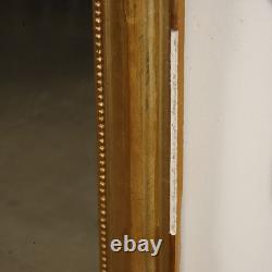 Miroir Napoléon III Ancien Sapin Doré France XIXe Siècle Original