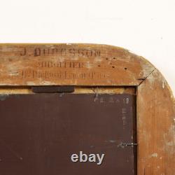 Miroir Napoléon III Ancien Sapin Doré France XIXe Siècle Original