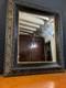 Miroir Xixe Napol&eacute;on Iii En Bois Noirci Sur Fond Or
